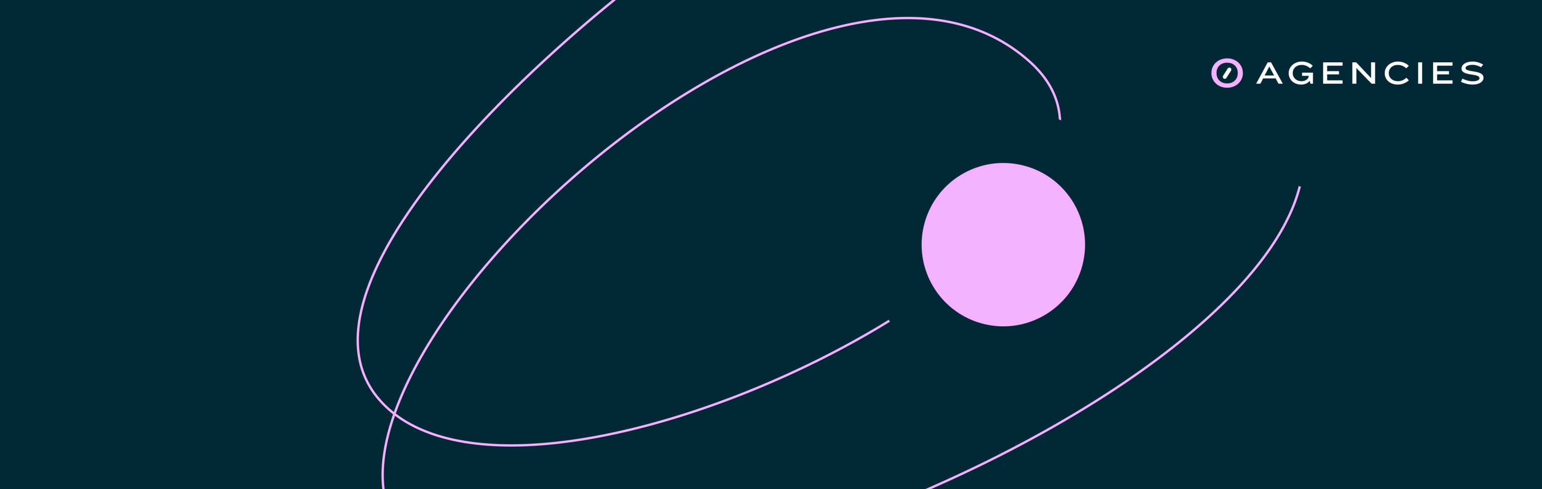 Abstract cover image with a dot and lines