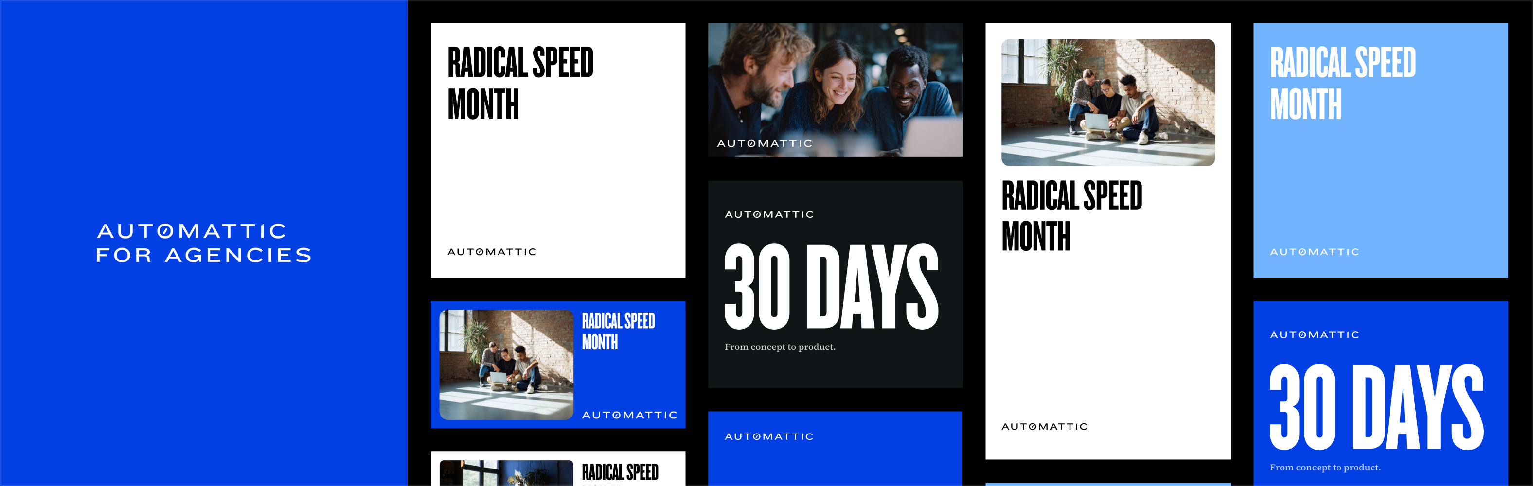 Radical Speed Month: Built Fast, Built for&nbsp;Agencies