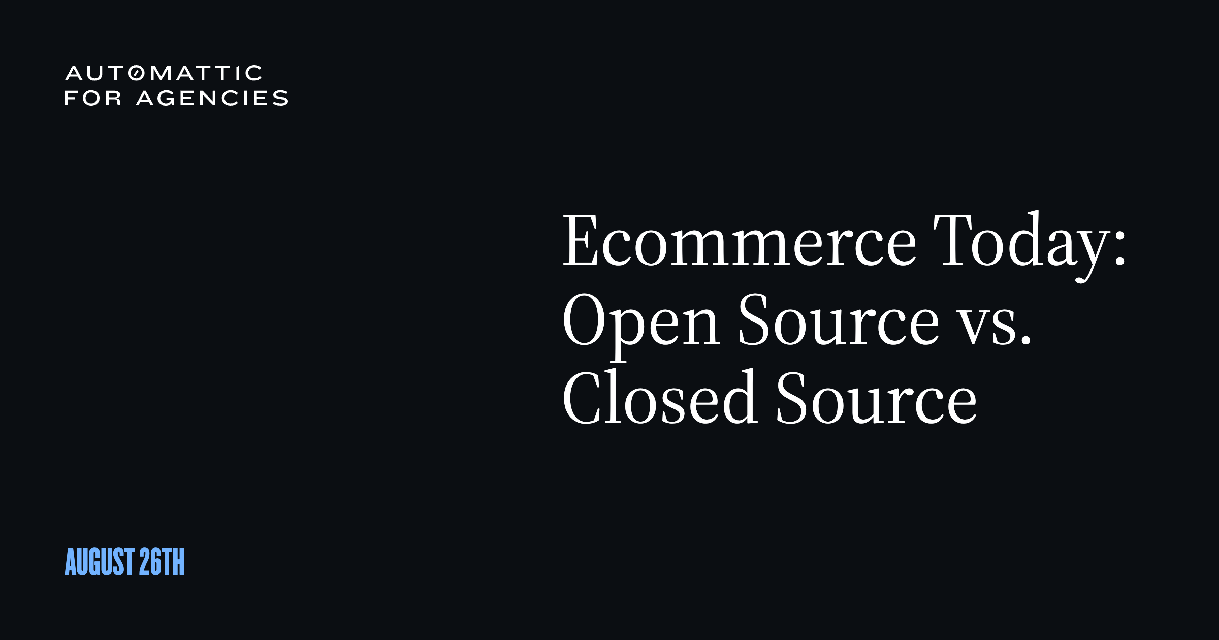 An Agent Built a Black Friday Feature in Hours. Plus Four More Takeaways From Our Ecommerce&nbsp;Panel.
